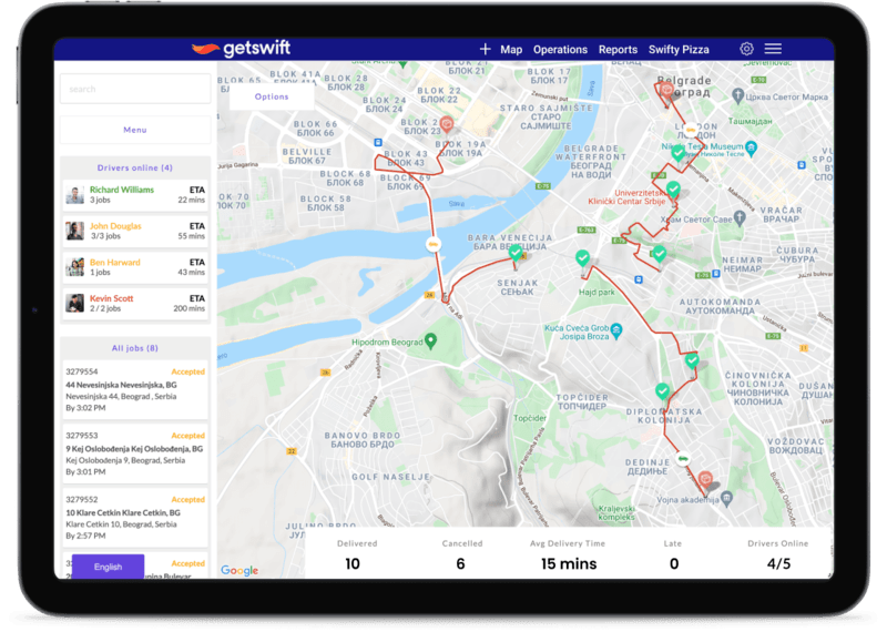 Live Driver Tracking