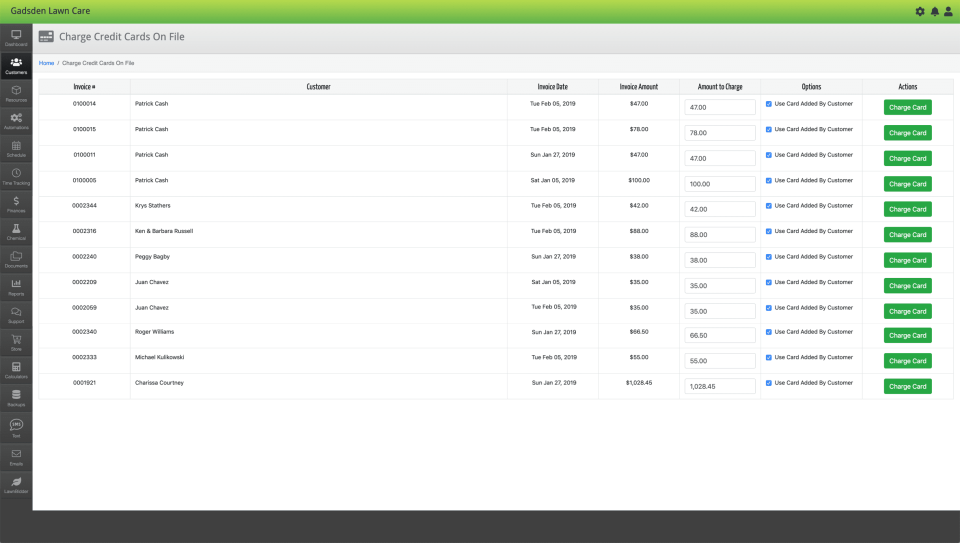 LawnPro Software - 4