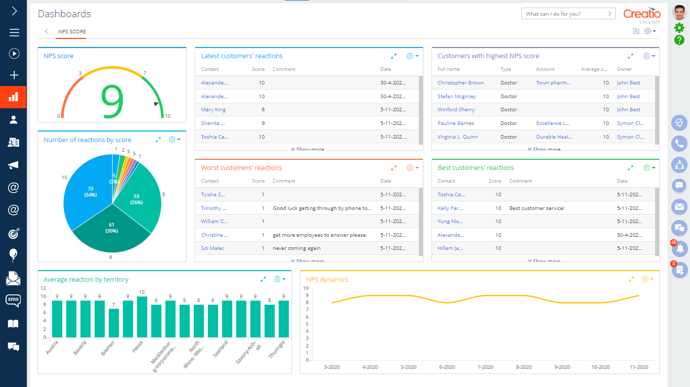 Creatio CRM Software - 2