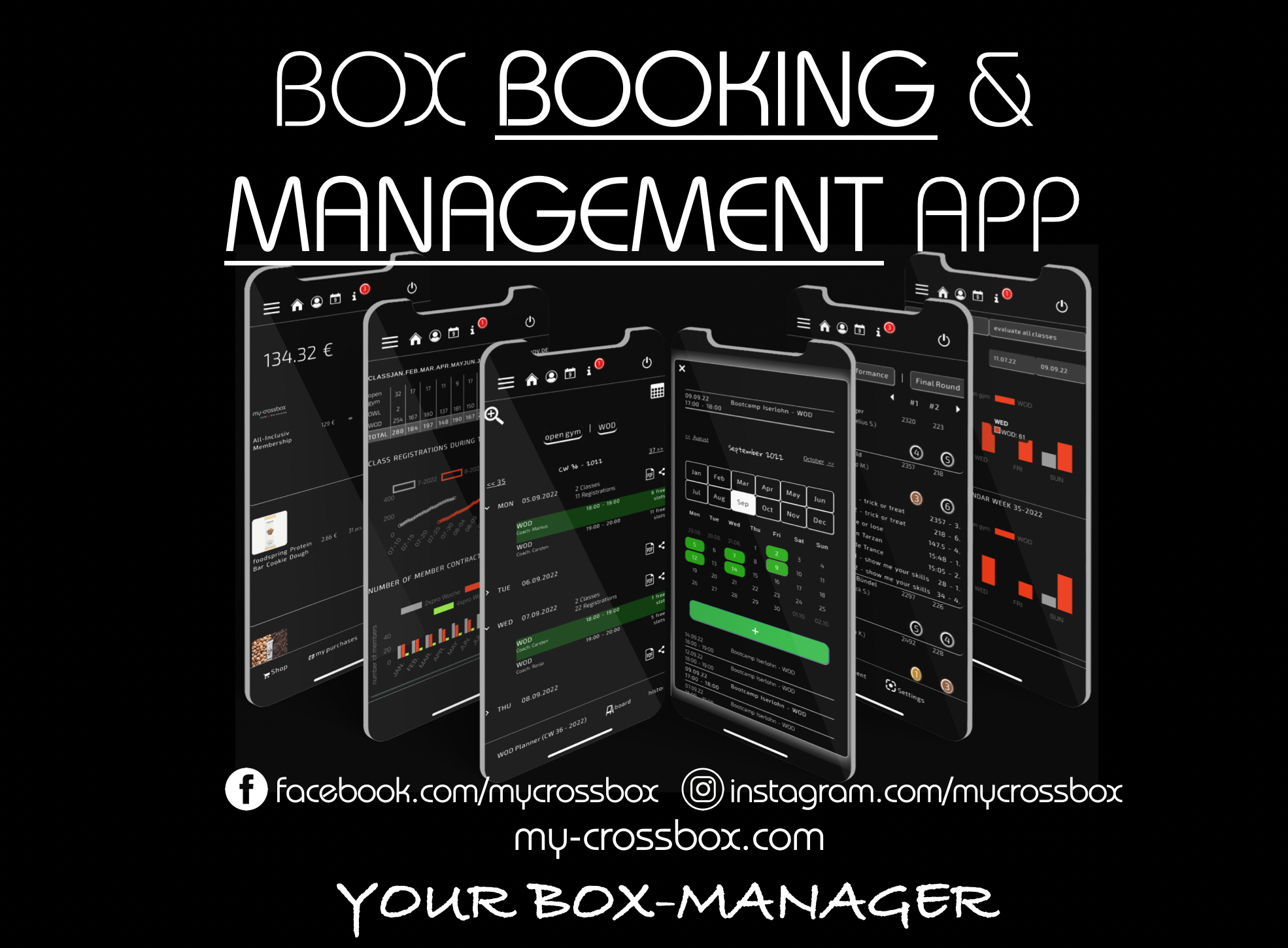 ALL-IN-ONE Gym booking & management APP