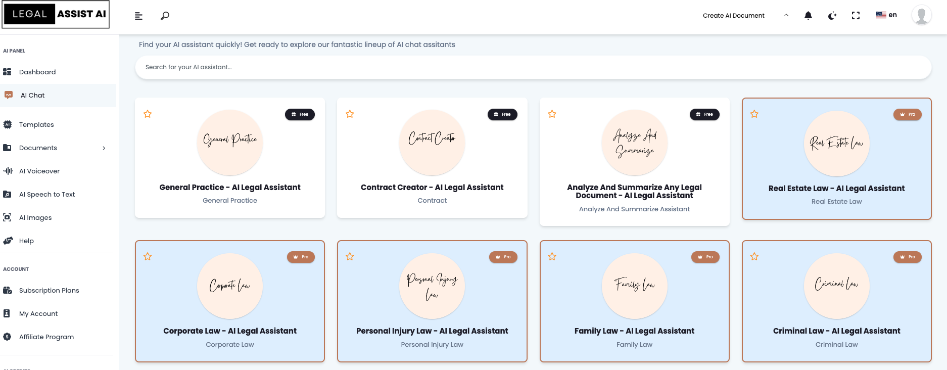 Legal Assist AI Logiciel - 2