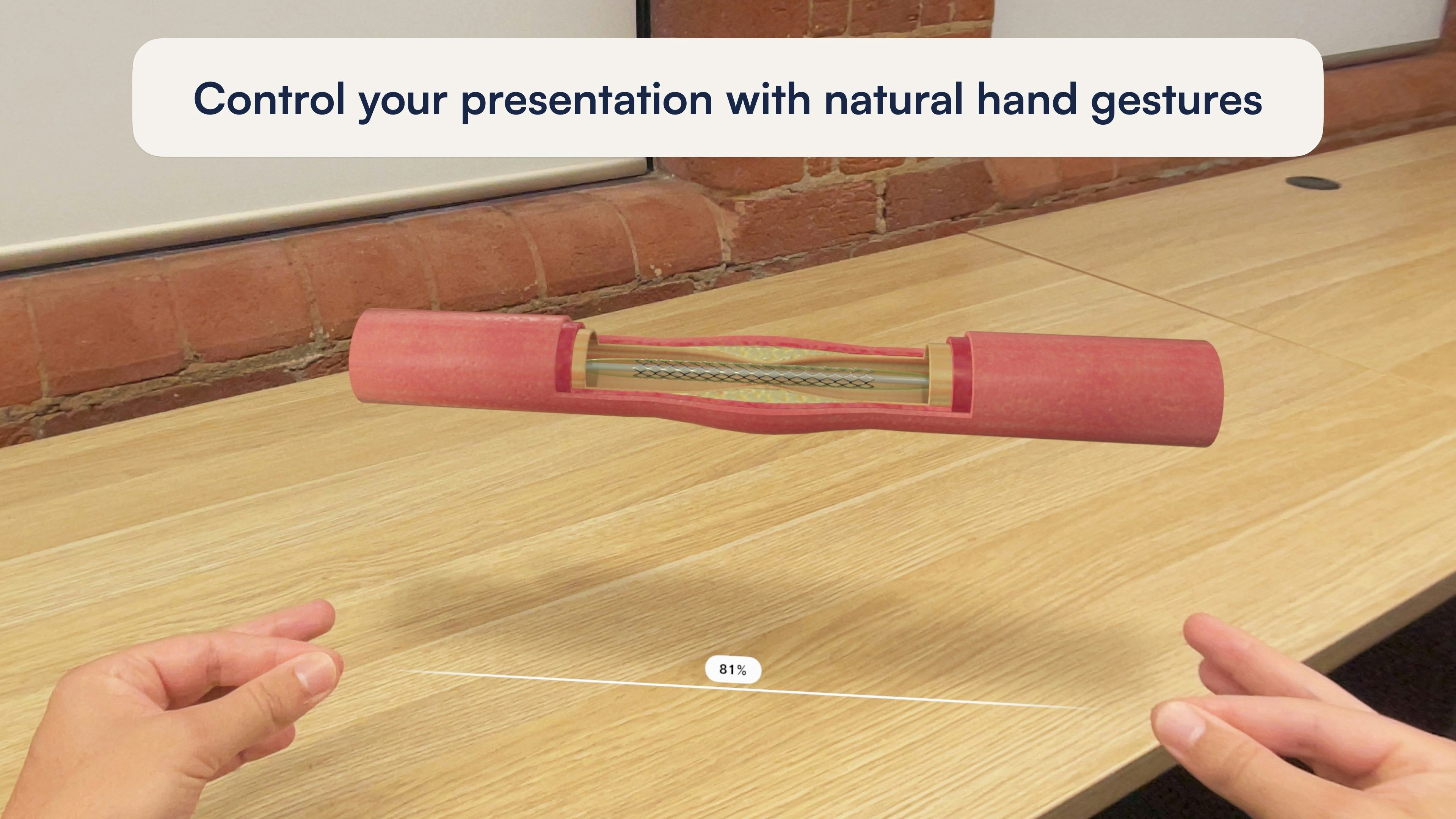 JigSpace Software - Control your presentation with natural hand gestures