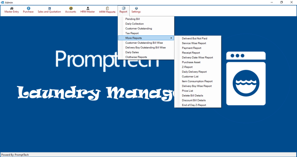 PromptTech screenshot: PromptTech reports