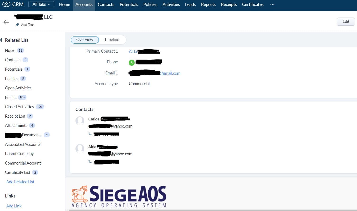 SiegeAOS Software - 4