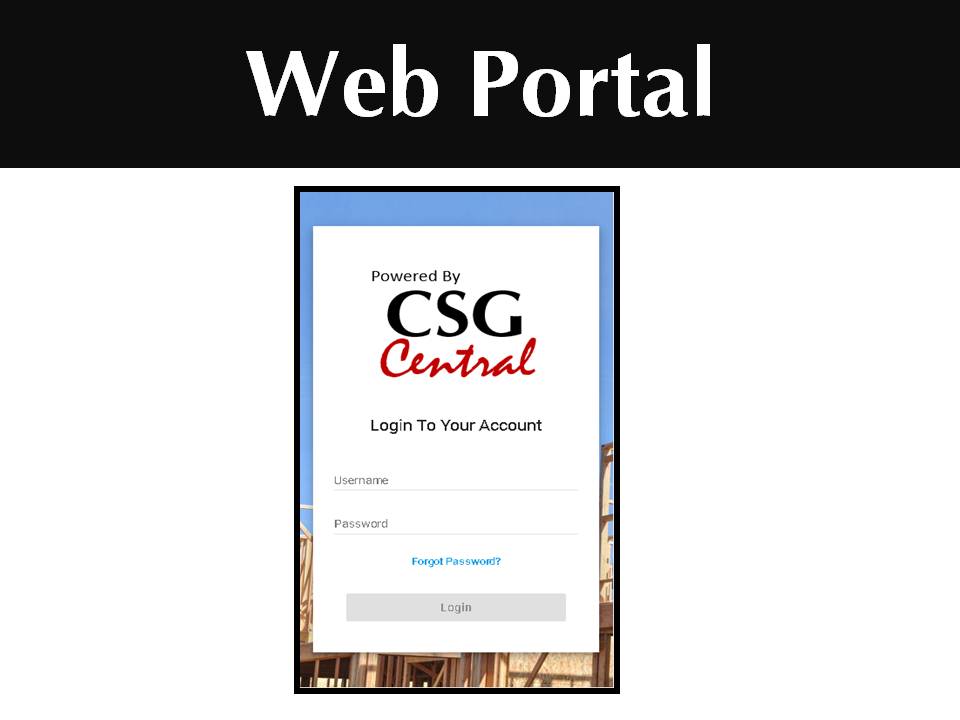 Web portal