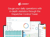 LogiNext Mile Software - Dispatcher control tower provides you with the real time statistics on your delivery/pick up leg. Organizations can easily implement changes according to the data they get from this screen.