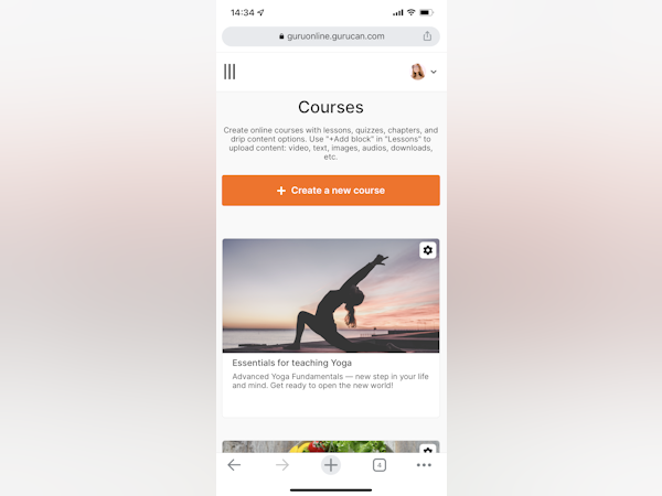 Gurucan Software - Manage your courses from mobile