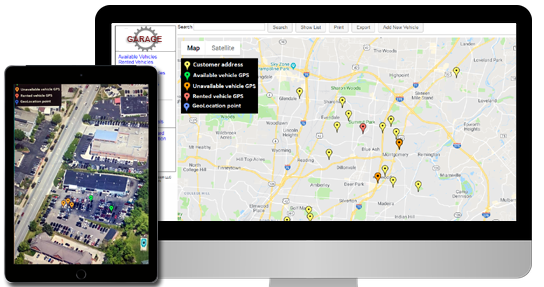ShopLoaner screenshot: ShopLoaner satellite view