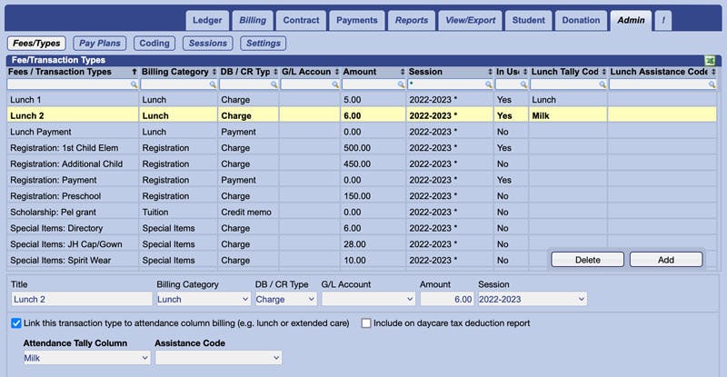 Gradelink Software - Essential financial tools are at your fingertips, including tuition, billing management, invoicing, donor tracking, family statements, expense reports, and more.