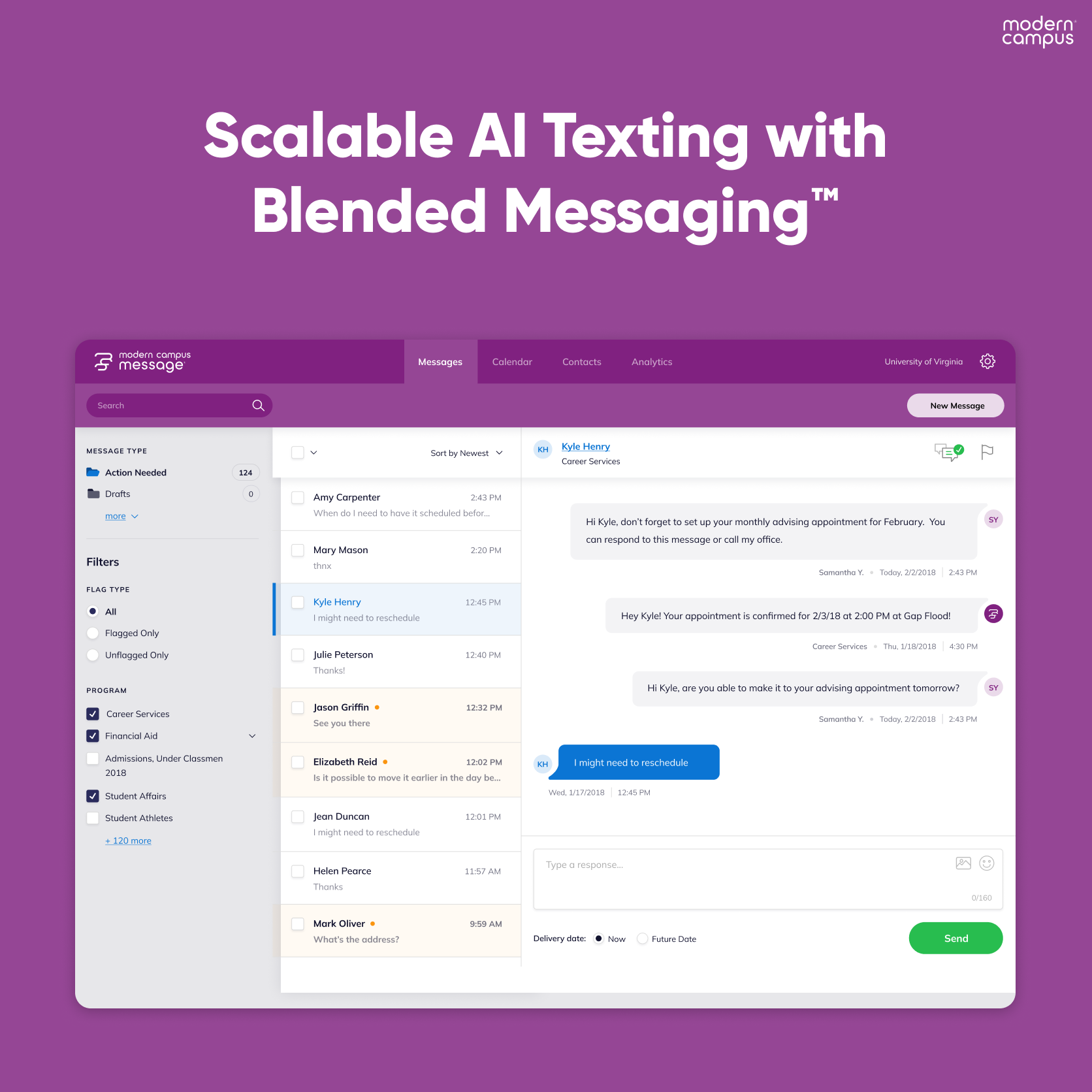 Modern Campus Message