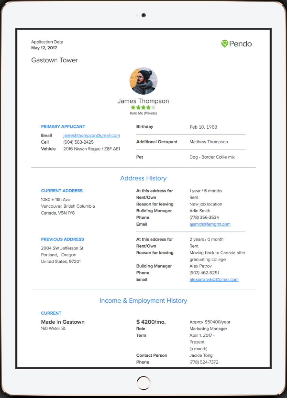 Online Rental Application-thumb