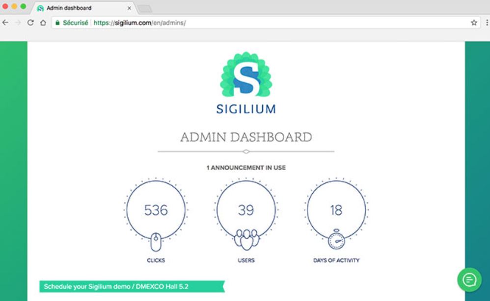 Sigilium dashboard