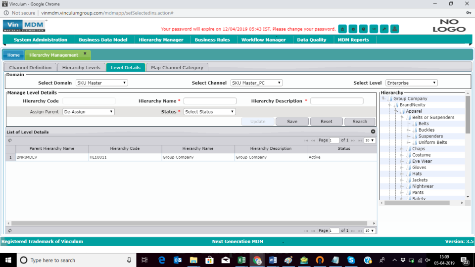 Vin MDM Software - 3