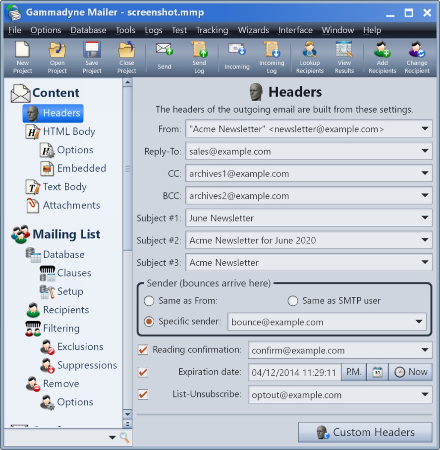 how gammadyne mailer works