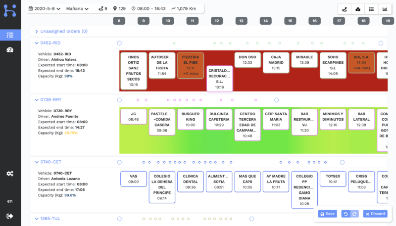 Hedyla Software - Hedyla unassigned orders