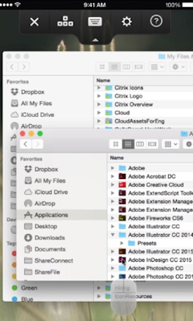 GoToMyPC screenshot: GoToMyPC access multiple files & applications