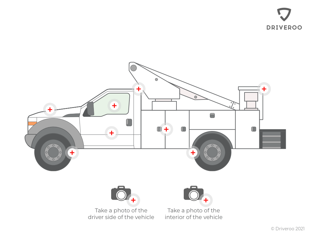 Driveroo Inspector Software - Bucket Truck Inspection
