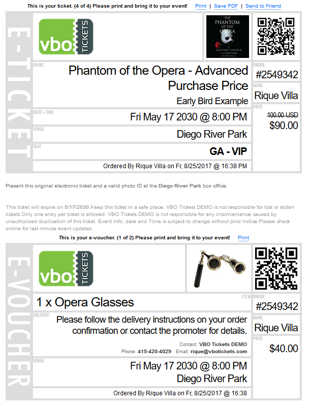 Print-at-home tickets