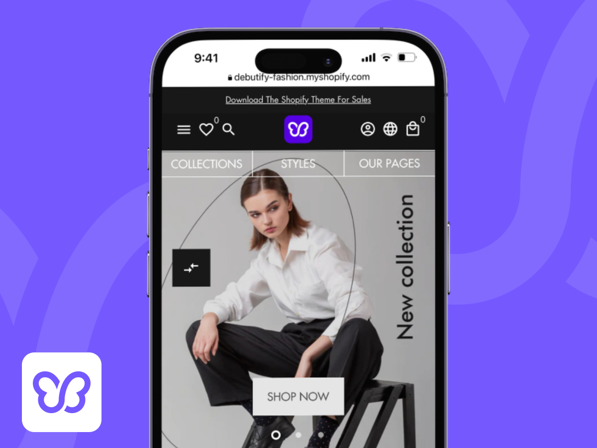 Debutify Theme Software - Prioritize your mobile shoppers with Debutify's mobile-optimized theme. With intuitive drag-and-drop functionality, building a mobile-friendly store has never been easier.