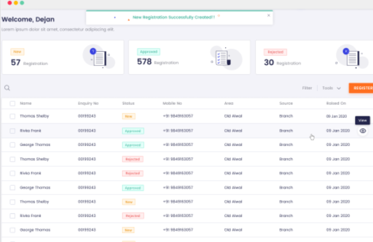 SMART360 Software - Bynry customer onboarding