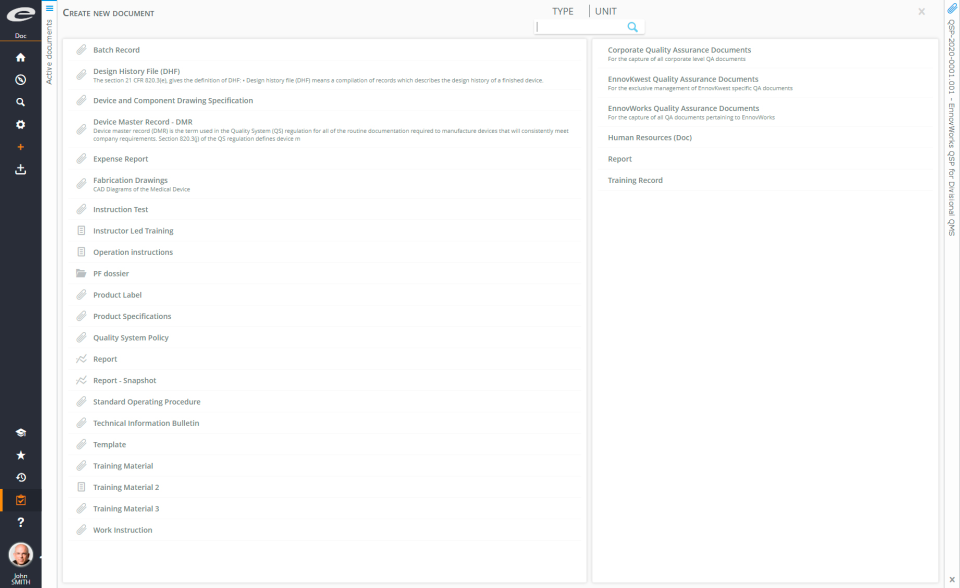 Ennov Quality Suite Software - 2