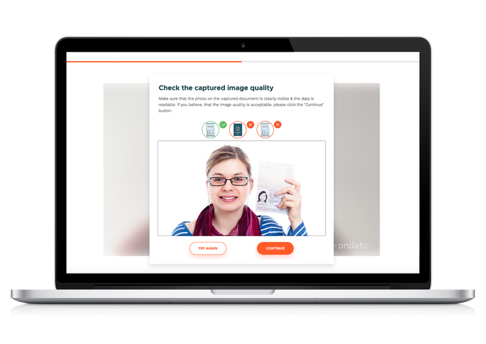 Ondato identity photo verification