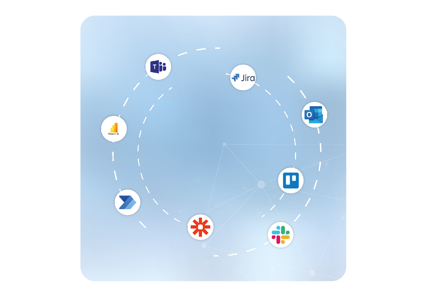 SuitePro-G Software - SuitePro-G - Intégrations SuitePro-G : connecteur avec Microsoft Teams, Power BI, Zapier et systèmes d’information.