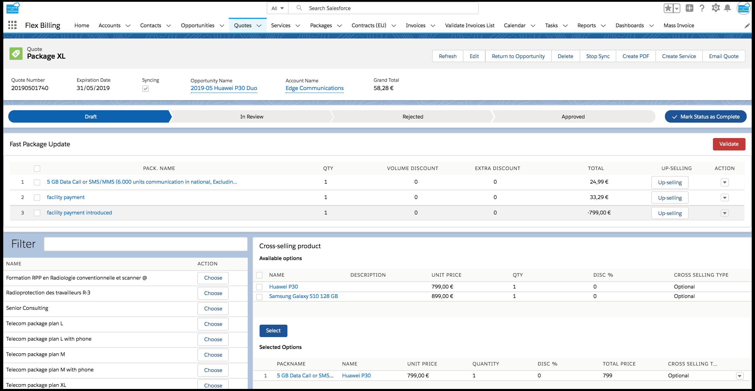 Flexbilling Logiciel - 2