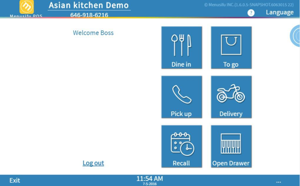 Menusifu POS System Software - 2