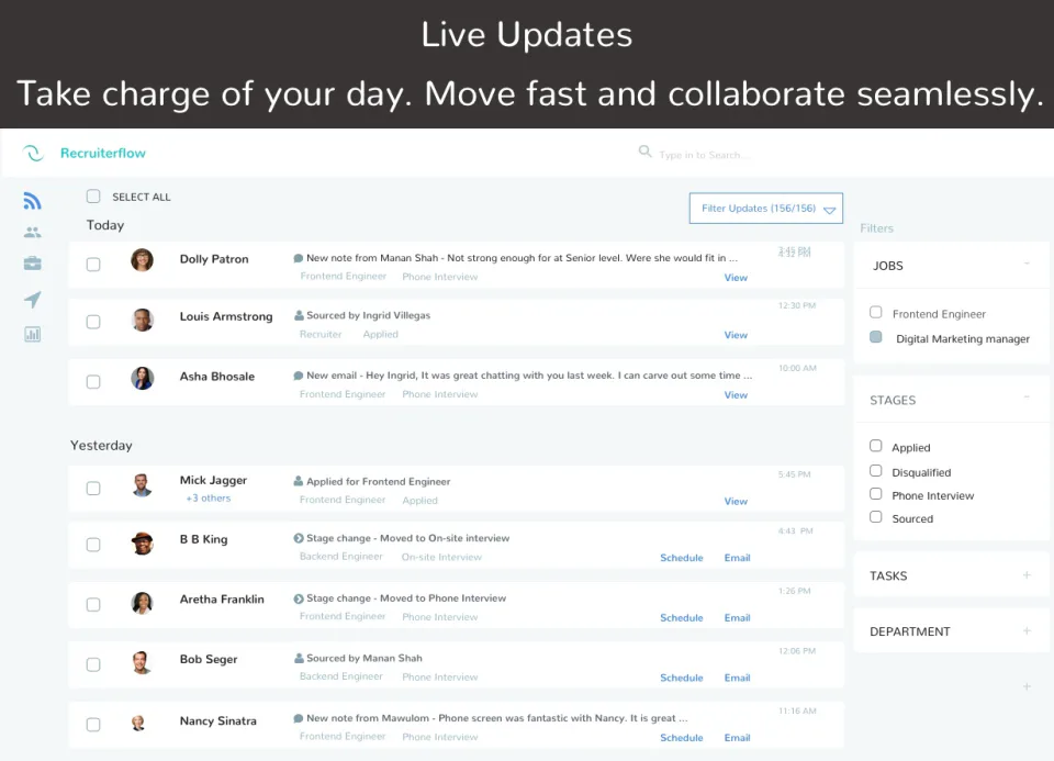 Get pipeline updates