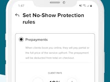 Booksy Software - No-Show Protection