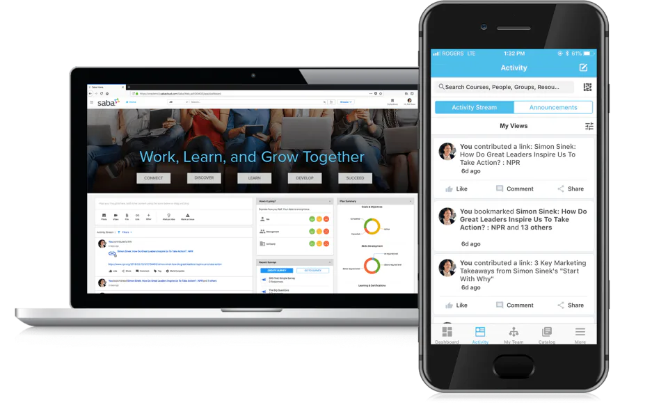 Saba Cloud Software - Social Learning