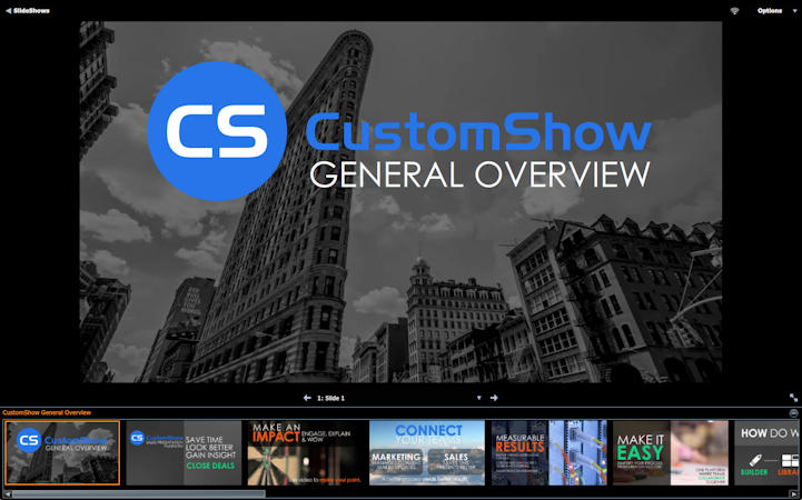 CustomShow screenshot: Desktop Viewer