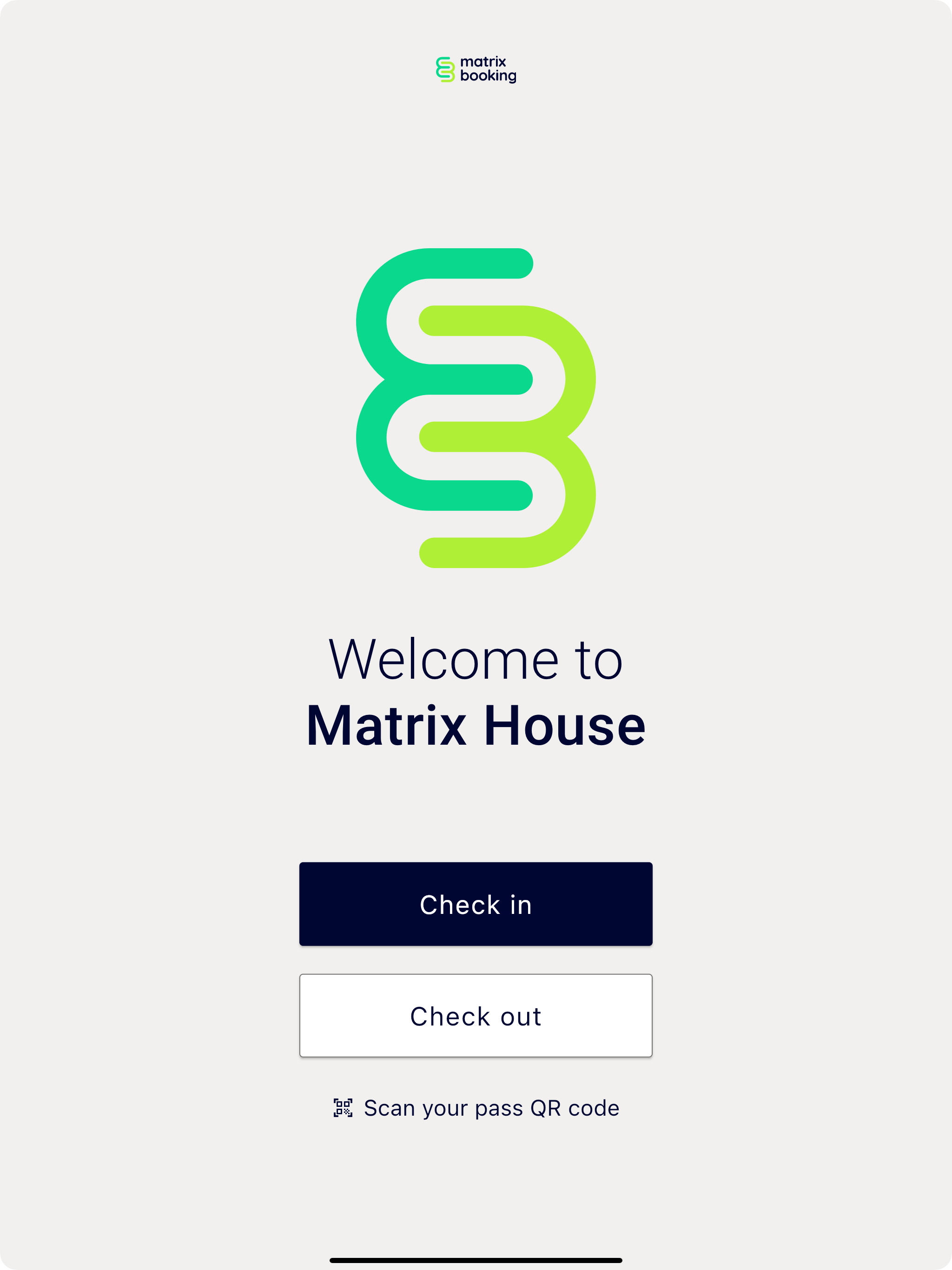 Matrix Booking visitor management system