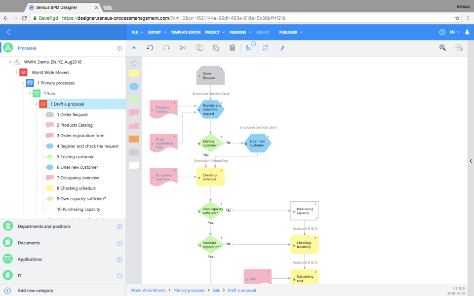 Sensus BPM Online Software - 1