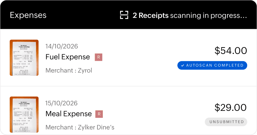 Zoho Expense