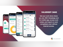 Valuekeep Software - Valuekeep CMMS - Mobile app for work reporting.
