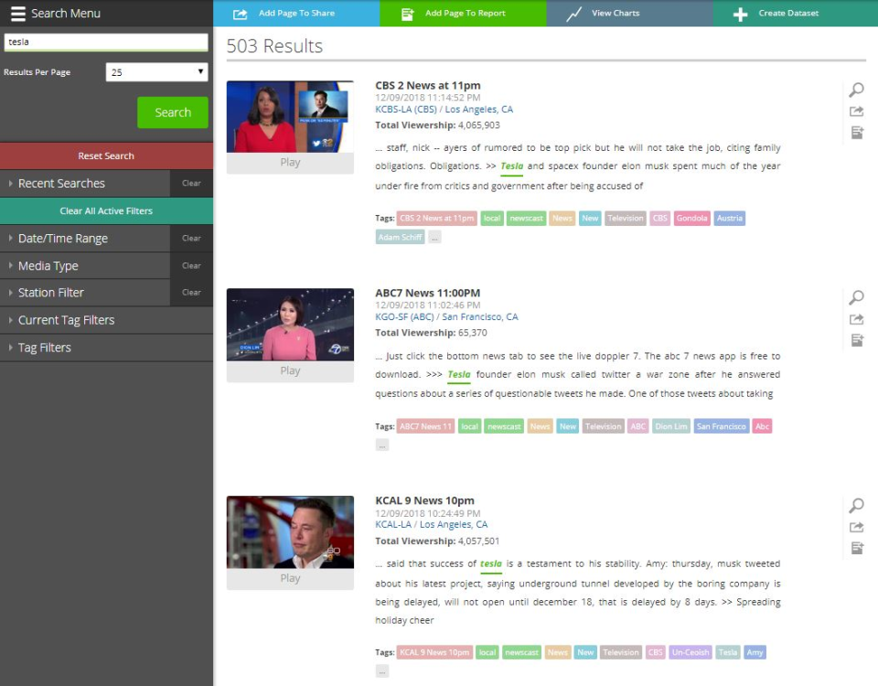 TVEyes Software - 1