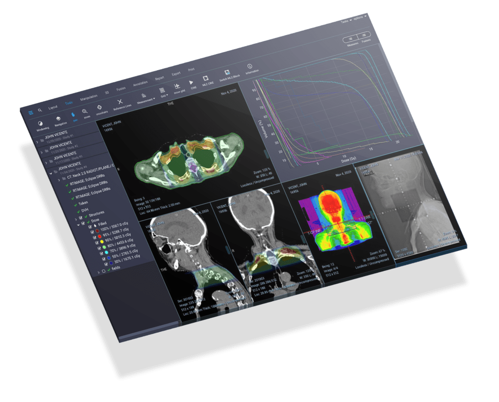 RT PACS Software - Radiation Oncology Dicom Viewer