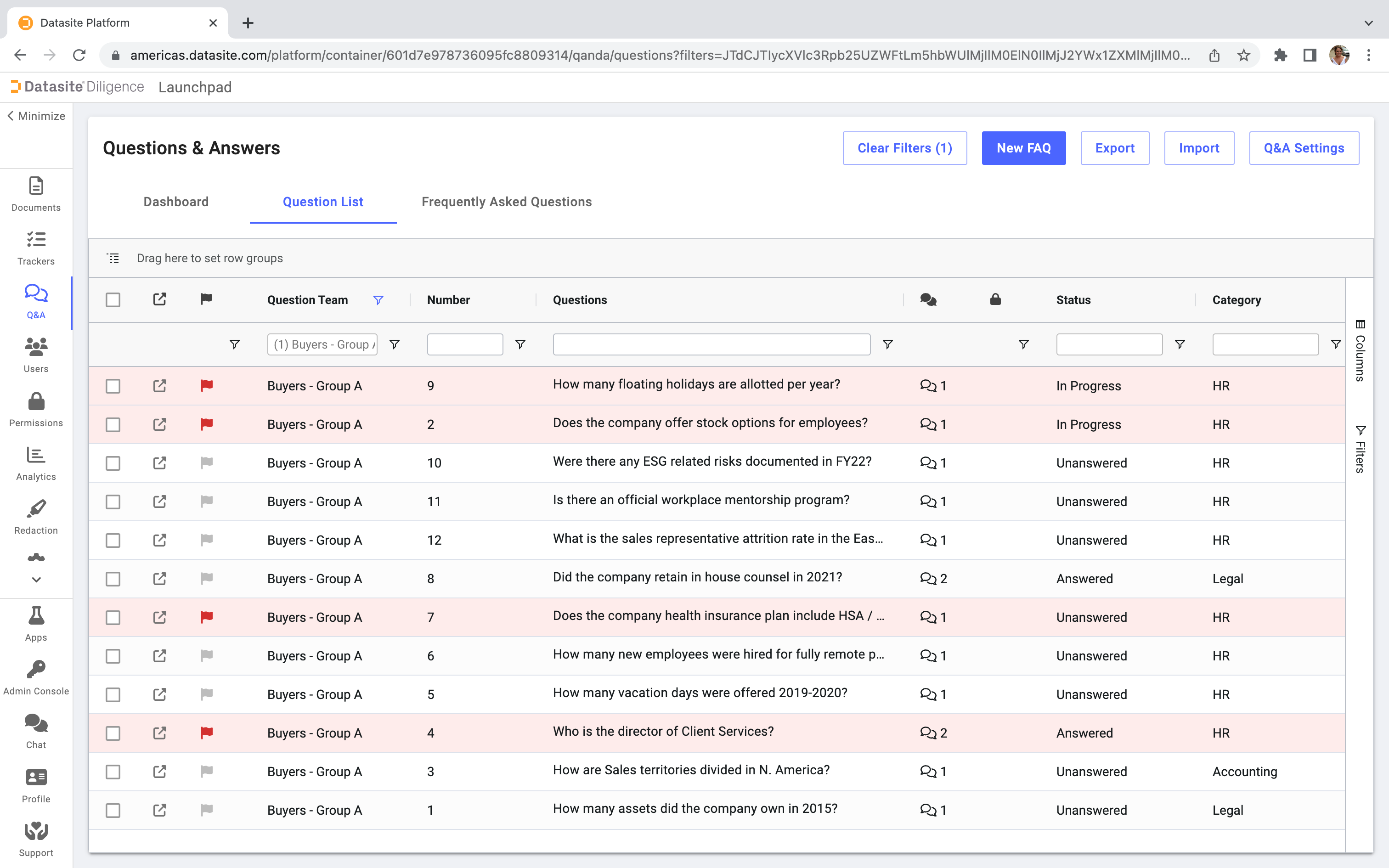 Datasite Acquire Vs Datasite Diligence Virtual Data Room Comparison ...