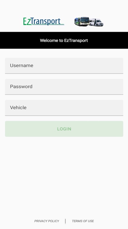 EZTransport login page-thumb