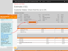 Shop Methods Software - Shop Methods customer estimates screenshots