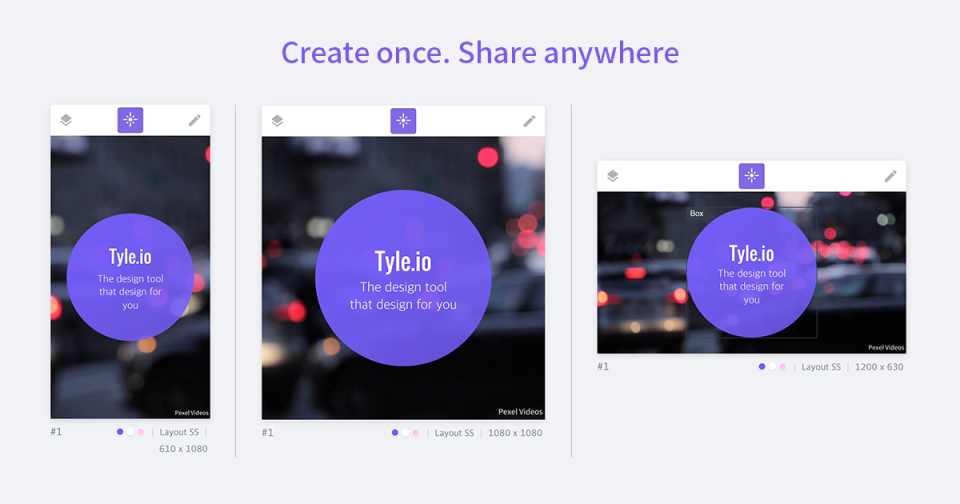 Create once, share all-thumb