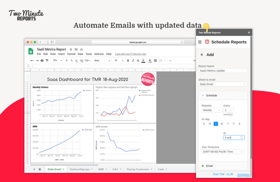 Two Minute Reports Software - 2