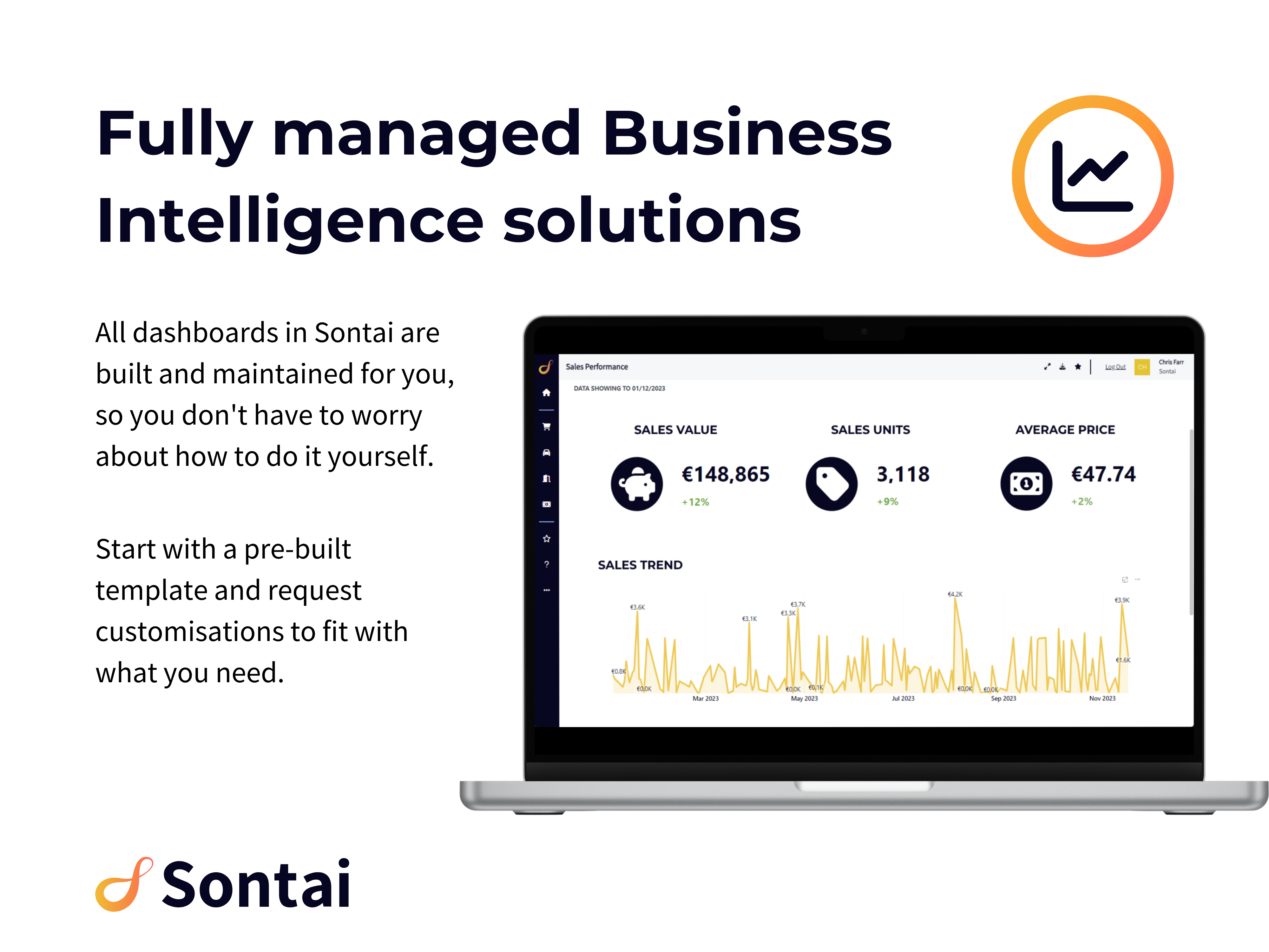 Fully managed Business Intelligence solutions from Sontai