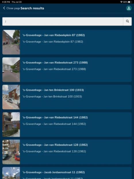Spotr.ai screenshot: Spotr.ai search results