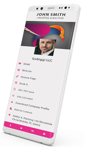 Gobiggi Business Card Software - 2