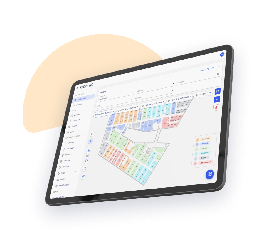 KINNOVIS Software - KINNOVIS Facility Map