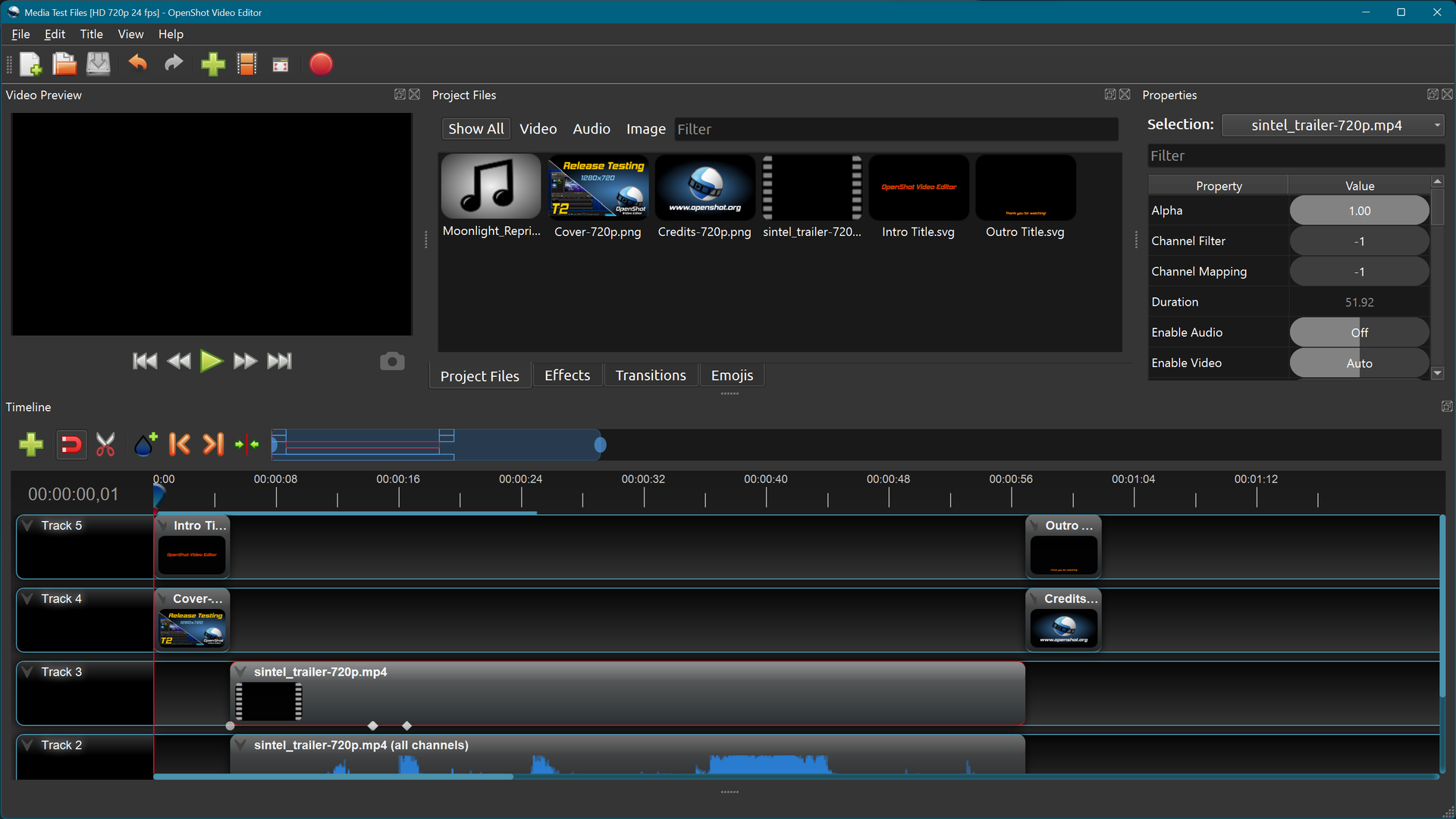 OpenShot Video Editor Logiciel - 2