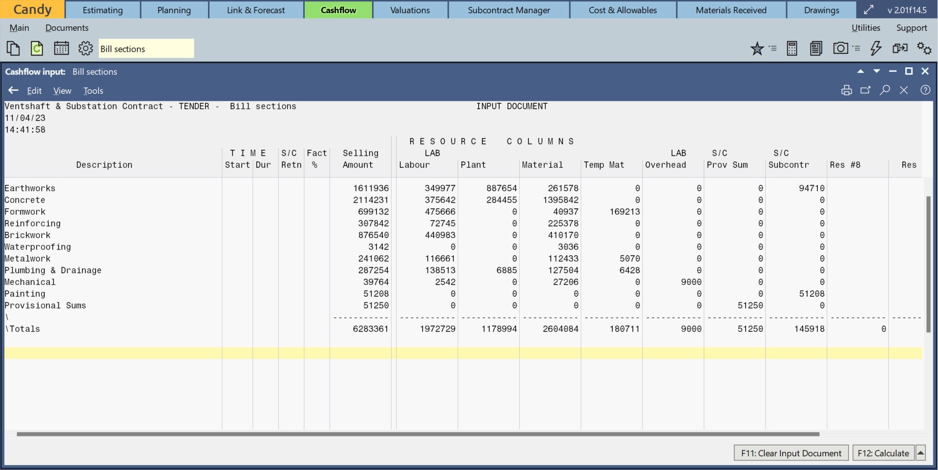 Candy Software - Construction Software - RIB